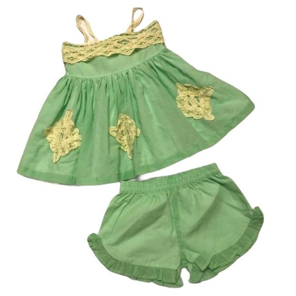 WDW Well Dressed Wolf tunic shorts set 4T